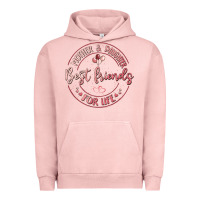 Pigment Salmon mother and daughter best friends for life Urban Hoodie - MaliasSmallBusiness