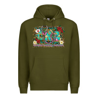 Army Green certified nursing assistant cna nurse Premium Hoodie - BarkalooDesign