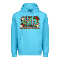Ocean Blue certified nursing assistant cna nurse Premium Hoodie - BarkalooDesign