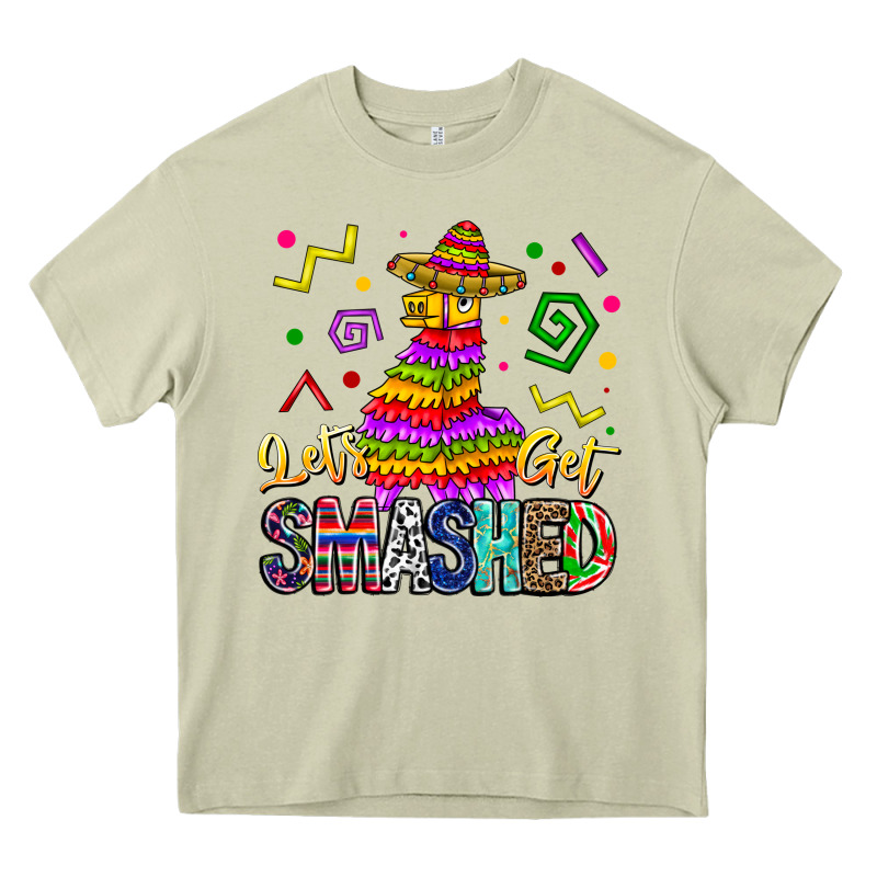 Let's Get Smashed Heavy Core Tee by CowhideDigitalArt | Teevron