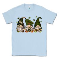 Dusty Blue army gnomes Classic Tee - Zillion Design Studio