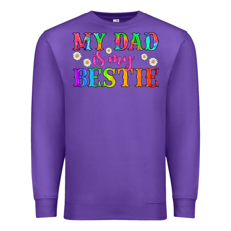 My Dad Is My Bestie Premium Sweatshirt by HRA Design Shop | Teevron