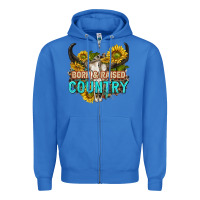 True Royal born and raised country tbw Zipper Hoodie - texasbilliewilder