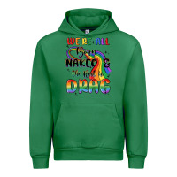 Emerald we're all born naked the rest is drag Urban Hoodie - MaliasSmallBusiness