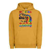 Pigment Peanut Butter we're all born naked the rest is drag Urban Hoodie - MaliasSmallBusiness