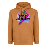 Meerkat special eduation teacher lightning bolt Heavyweight Hoodie - Zillion Design Studio