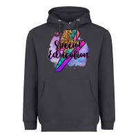 Smoke special eduation teacher lightning bolt Heavyweight Hoodie - Zillion Design Studio