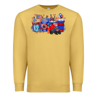Antique Gold american drink Premium Sweatshirt - RacoonDesign