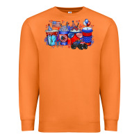 Carrot american drink Premium Sweatshirt - RacoonDesign