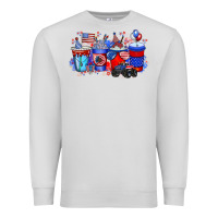 Dove Grey american drink Premium Sweatshirt - RacoonDesign