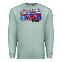 Seafoam american drink Premium Sweatshirt - RacoonDesign