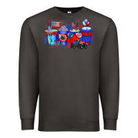Smoke american drink Premium Sweatshirt - RacoonDesign