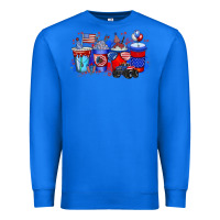 True Royal american drink Premium Sweatshirt - RacoonDesign