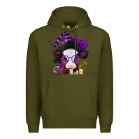 Army Green halloween baby calf Premium Hoodie - Jasminsmagicworld