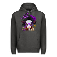 Charcoal Heather halloween baby calf Premium Hoodie - Jasminsmagicworld