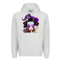 Dove Grey halloween baby calf Premium Hoodie - Jasminsmagicworld