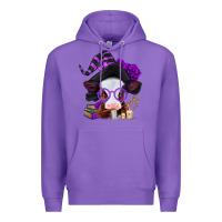 Purple halloween baby calf Premium Hoodie - Jasminsmagicworld