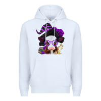 White halloween baby calf Premium Hoodie - Jasminsmagicworld
