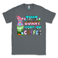 Charcoal Heather this bunny hops on coffee Classic Tee - Zillion Design Studio
