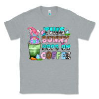 Heather Grey this bunny hops on coffee Classic Tee - Zillion Design Studio