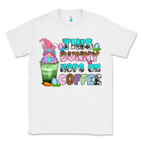 White this bunny hops on coffee Classic Tee - Zillion Design Studio