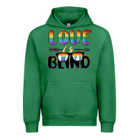Emerald love is blind Urban Hoodie - MaliasSmallBusiness