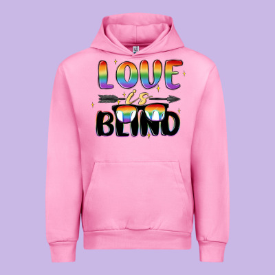 Love Is Blind Urban Hoodie Designed By Maliassmallbusiness