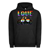 Pigment Black love is blind Urban Hoodie - MaliasSmallBusiness