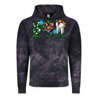 Cloud Black peace love dental for Christmas Vintage Hoodie - AdoDesignShop