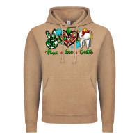 Vintage Coffee peace love dental for Christmas Vintage Hoodie - AdoDesignShop