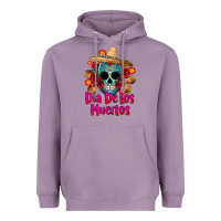 Lavender dia de los muertos Heavyweight Hoodie - CTS Tumbler Store