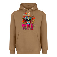 Toasted Coconut dia de los muertos Heavyweight Hoodie - CTS Tumbler Store