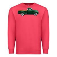 Cardinal western green truck right side view 1 Premium Sweatshirt - FaDigitalArtStudio