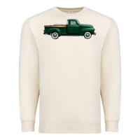 Sandshell western green truck right side view 1 Premium Sweatshirt - FaDigitalArtStudio
