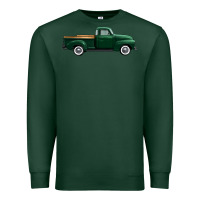 Sports Green western green truck right side view 1 Premium Sweatshirt - FaDigitalArtStudio