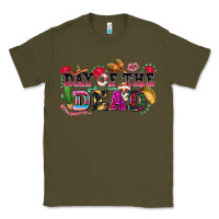 Army Green day of the dead Classic Tee - texasbilliewilder