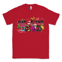 Red day of the dead Classic Tee - texasbilliewilder
