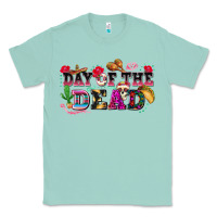 Seafoam day of the dead Classic Tee - texasbilliewilder