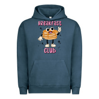 Pigment Midnight Navy breakfast club Urban Hoodie - MaliasSmallBusiness