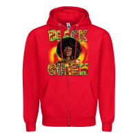 Red black queen Zipper Hoodie - Zillion Design Studio