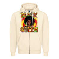 Sandshell black queen Zipper Hoodie - Zillion Design Studio