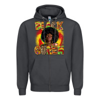 Smoke black queen Zipper Hoodie - Zillion Design Studio