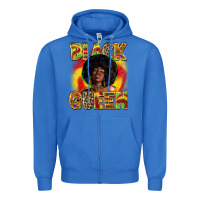 True Royal black queen Zipper Hoodie - Zillion Design Studio
