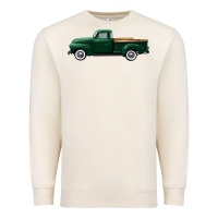 Sandshell western green truck right side view Premium Sweatshirt - FaDigitalArtStudio