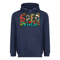 Navy special education teacher Heavyweight Hoodie - Zillion Design Studio
