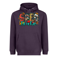 Plum special education teacher Heavyweight Hoodie - Zillion Design Studio