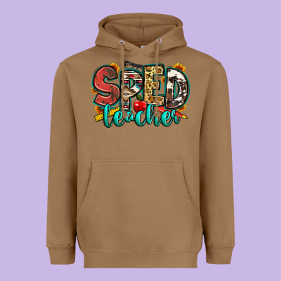 Special Education Teacher Heavyweight Hoodie Designed By Zillion Design Studio