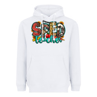 White special education teacher Heavyweight Hoodie - Zillion Design Studio