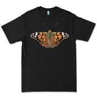 Black Painted Lady Premium Tee - LillyAllenDesigns