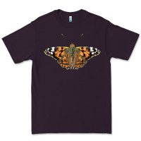 Plum Painted Lady Premium Tee - LillyAllenDesigns